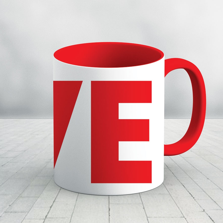 Love personalized mug