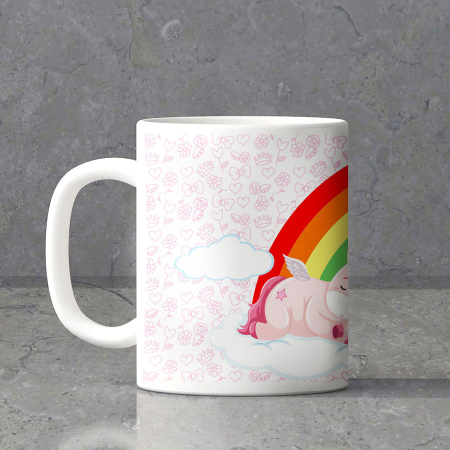 Pastele Peppa Pig Custom Ceramic Mug Awesome Personalized Printed