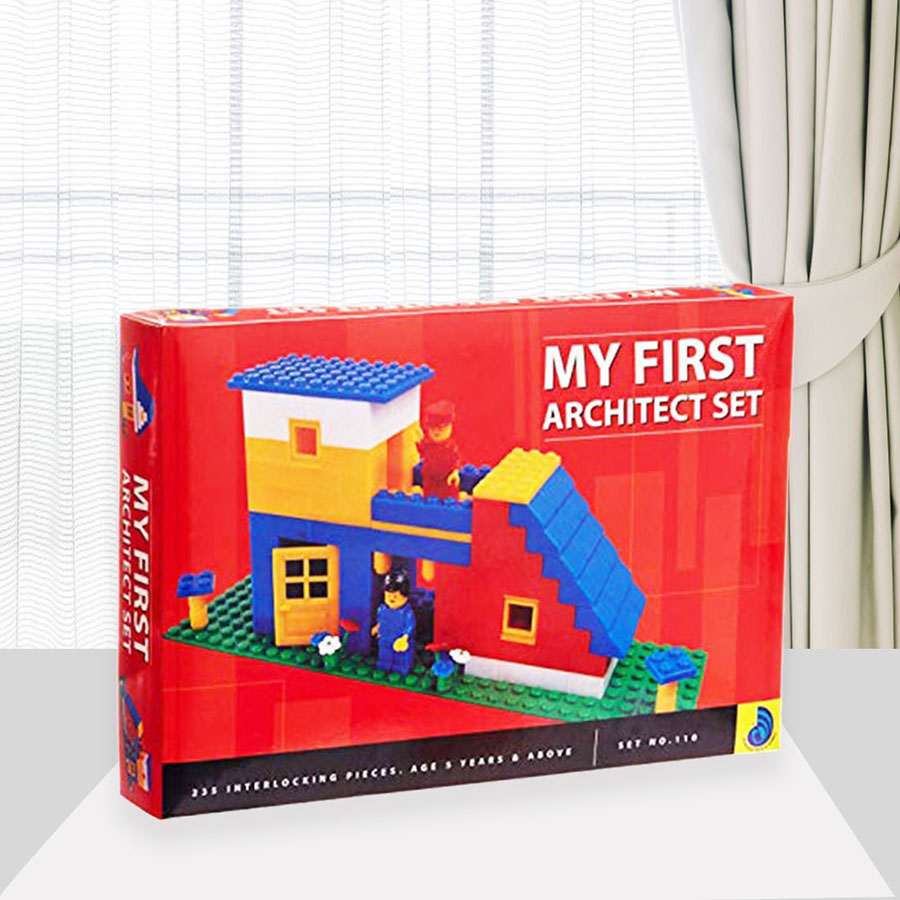 Peacock My First Architect Set Multi Color - 235 Pieces