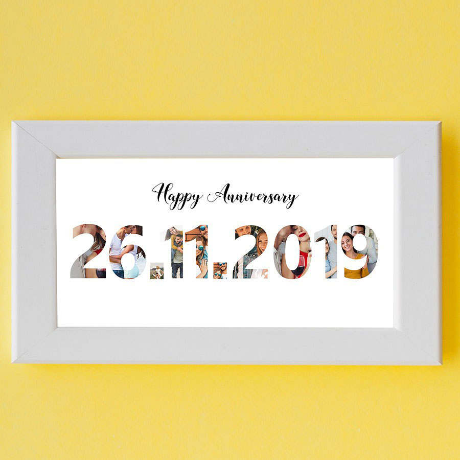 Frame the Date with your Favorite pictures
