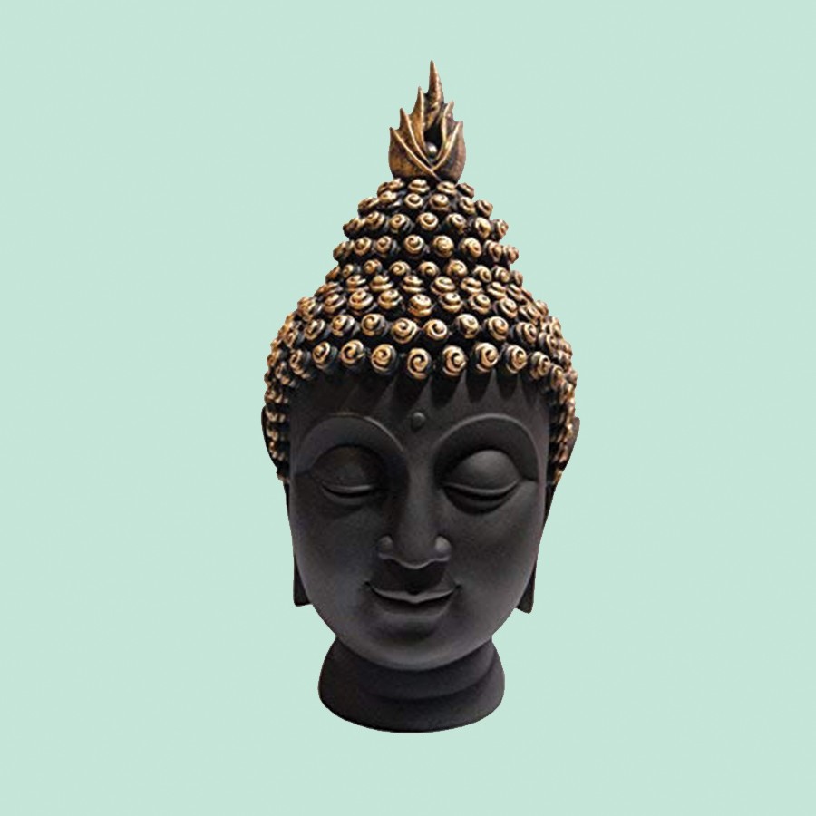 Lord Gautam Buddha Head Face Statue For Vastu Fangshui 