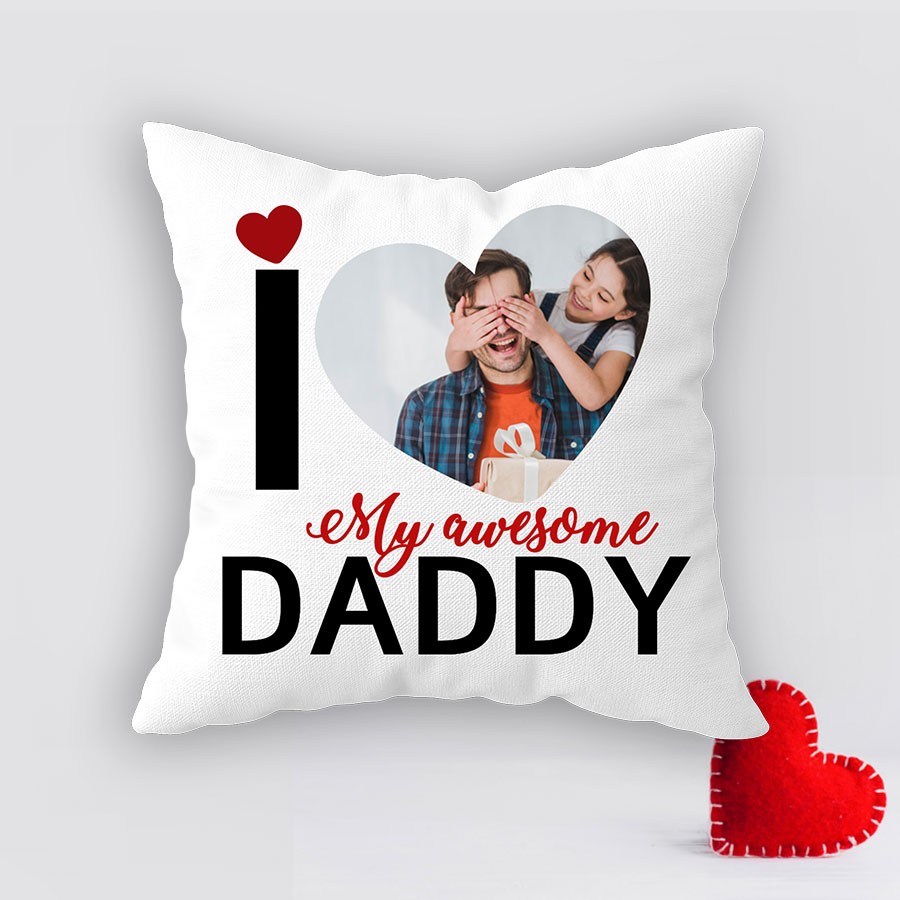 Personalized Cushion for Father