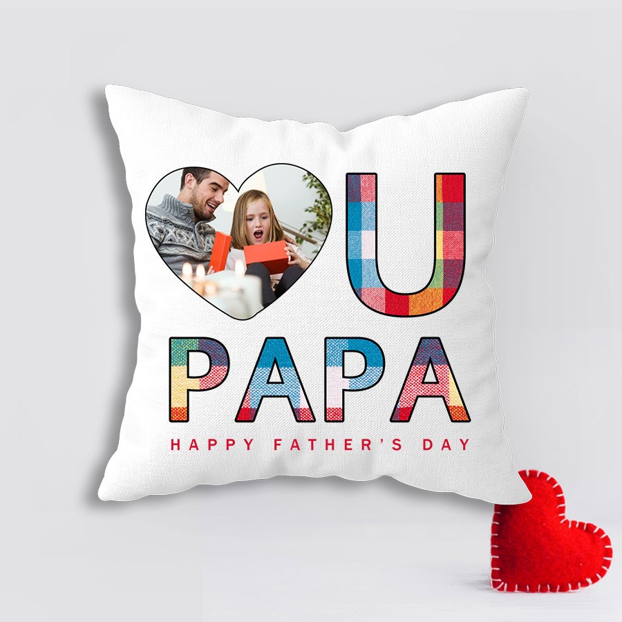 Personalized Cushion for Father