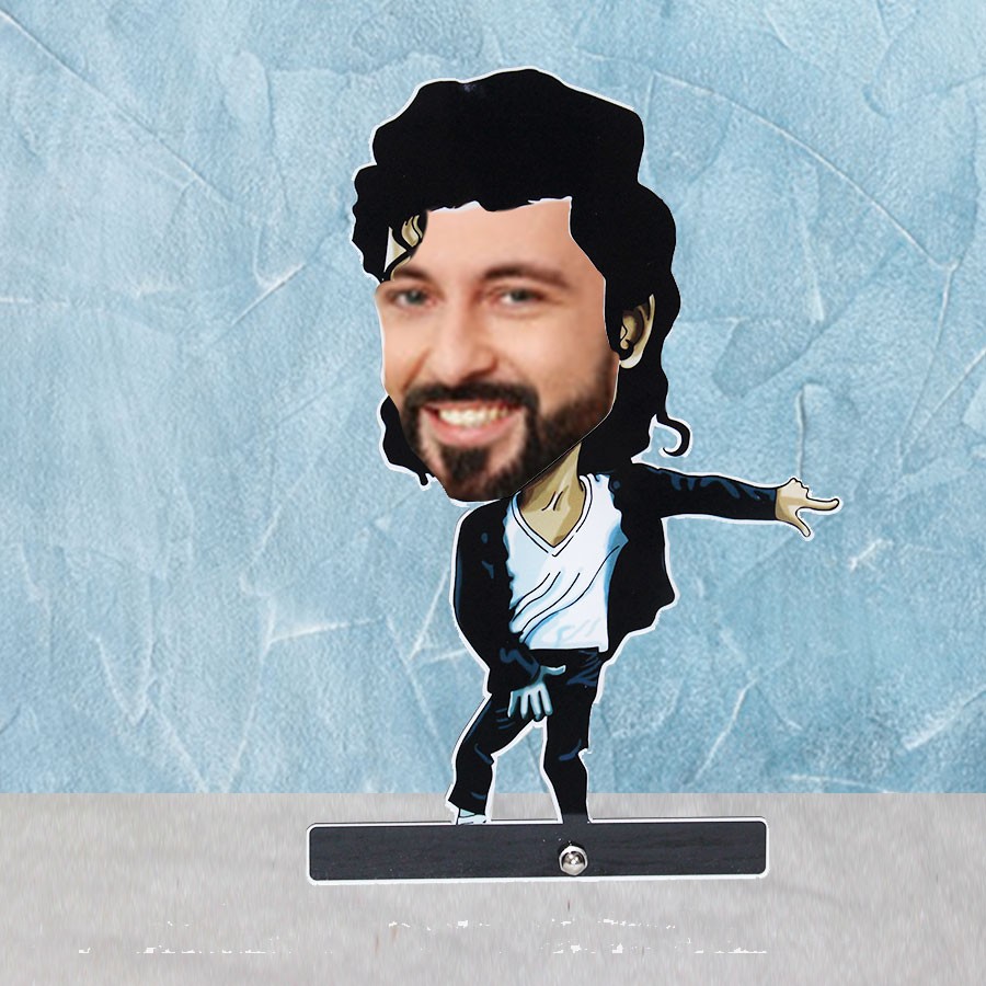 Personalized Dancing Acrylic Caricature