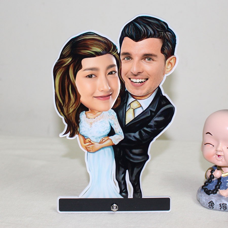 Cute Personalized Caricature for Couples