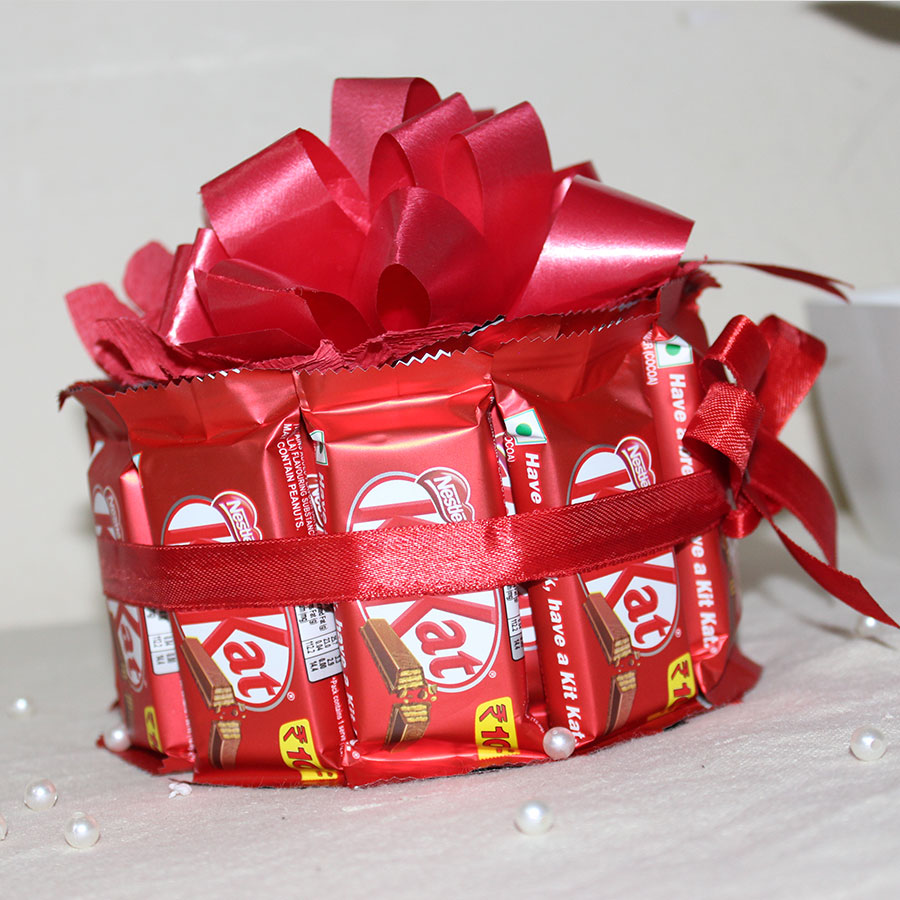 Kit Kat Tower Hamper  Chocolate delivery Chocolate pack Chocolate gifts
