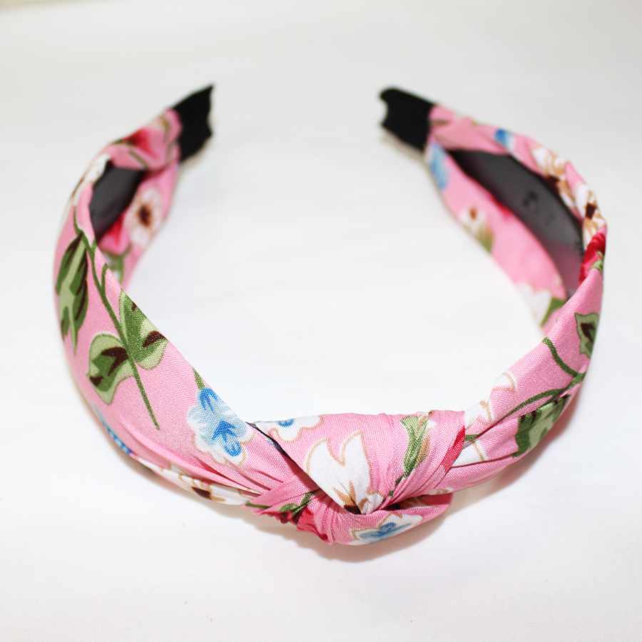 Embroidery Double Butterfly Hair Tie Magic Twist Rotated Hair Band