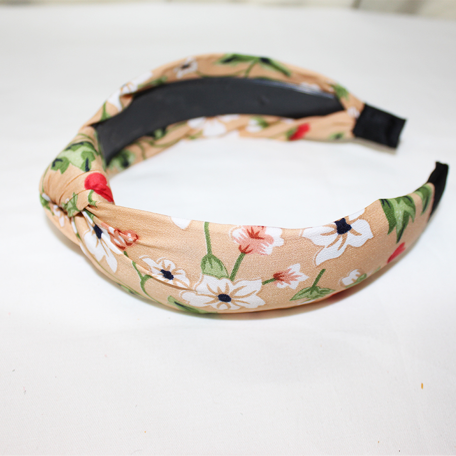 Embroidery Double Butterfly Hair Tie Magic Twist Rotated Hair Band