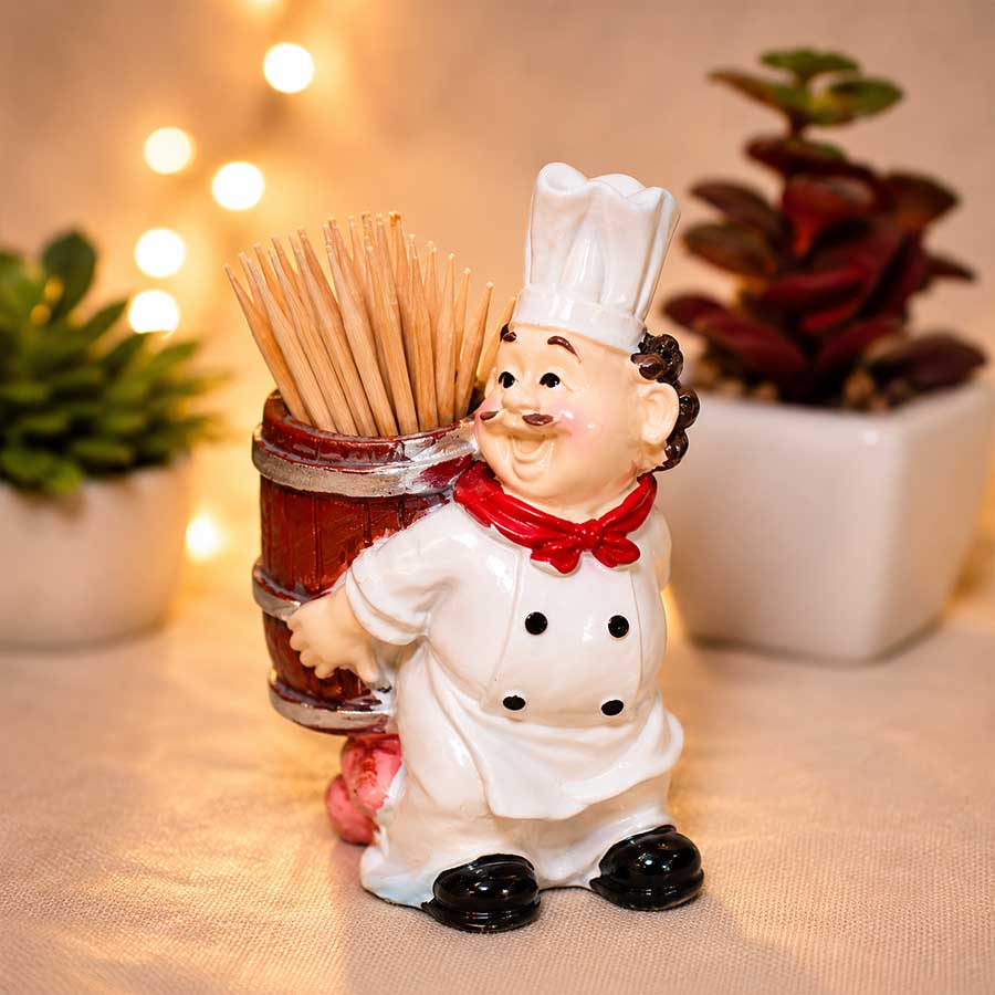 Chef Toothpick Holder