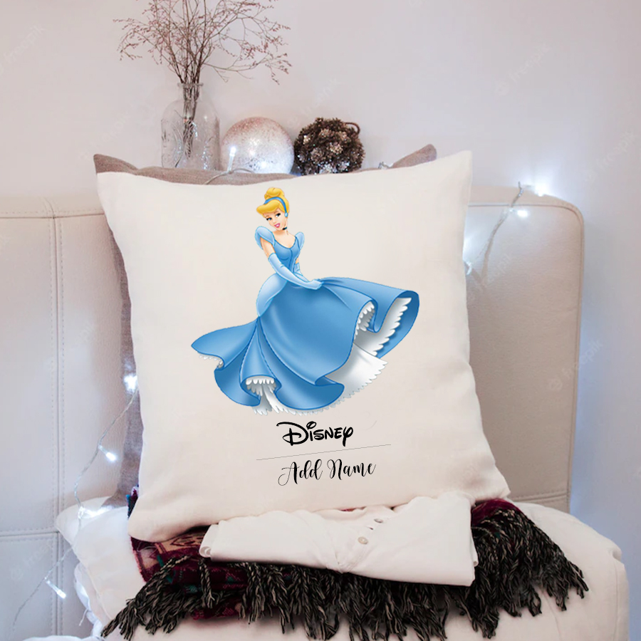 Disney Princess Personalized Cushion