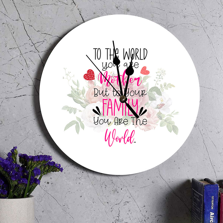 Personalized clock for MOM