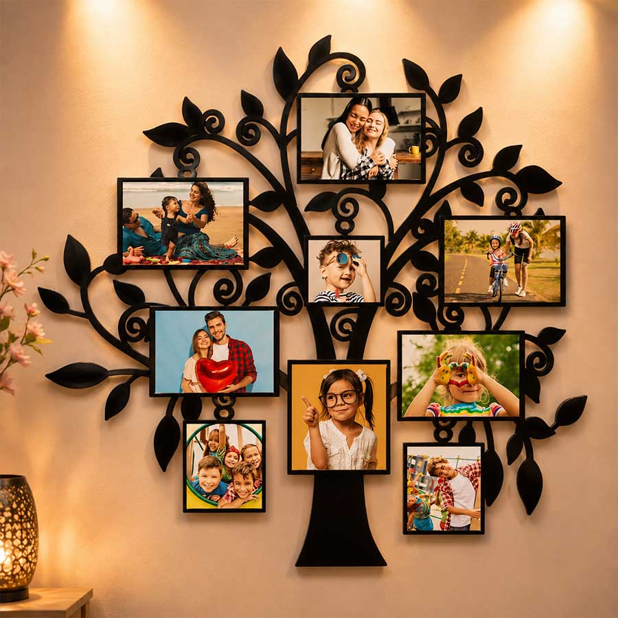  Personalised Family Tree Photo Frame