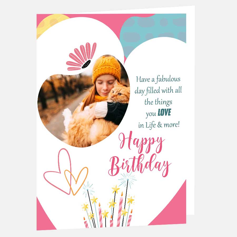 Personalized Birthday Greeting Card 