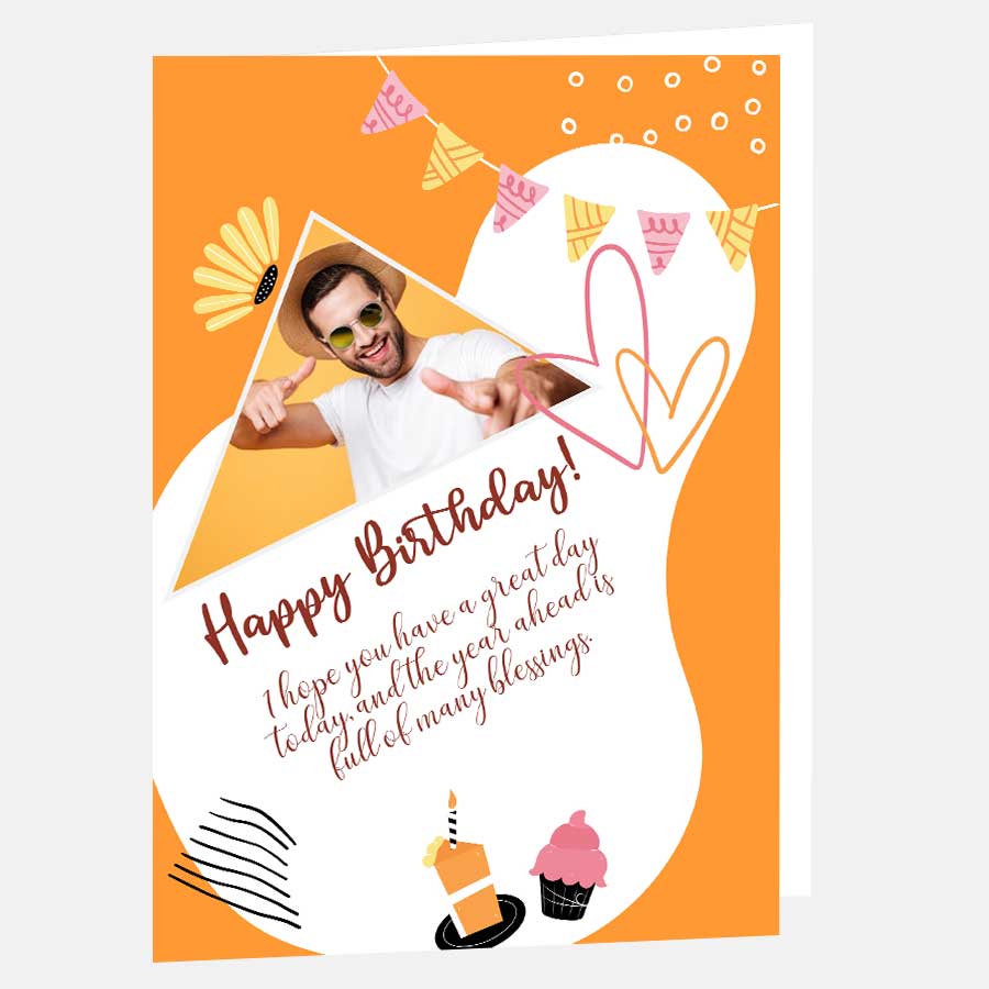 Personalized Birthday Greeting Card 