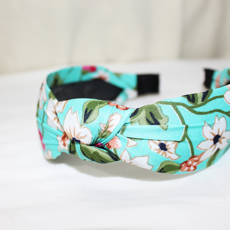 Floral Knotted Hair Band