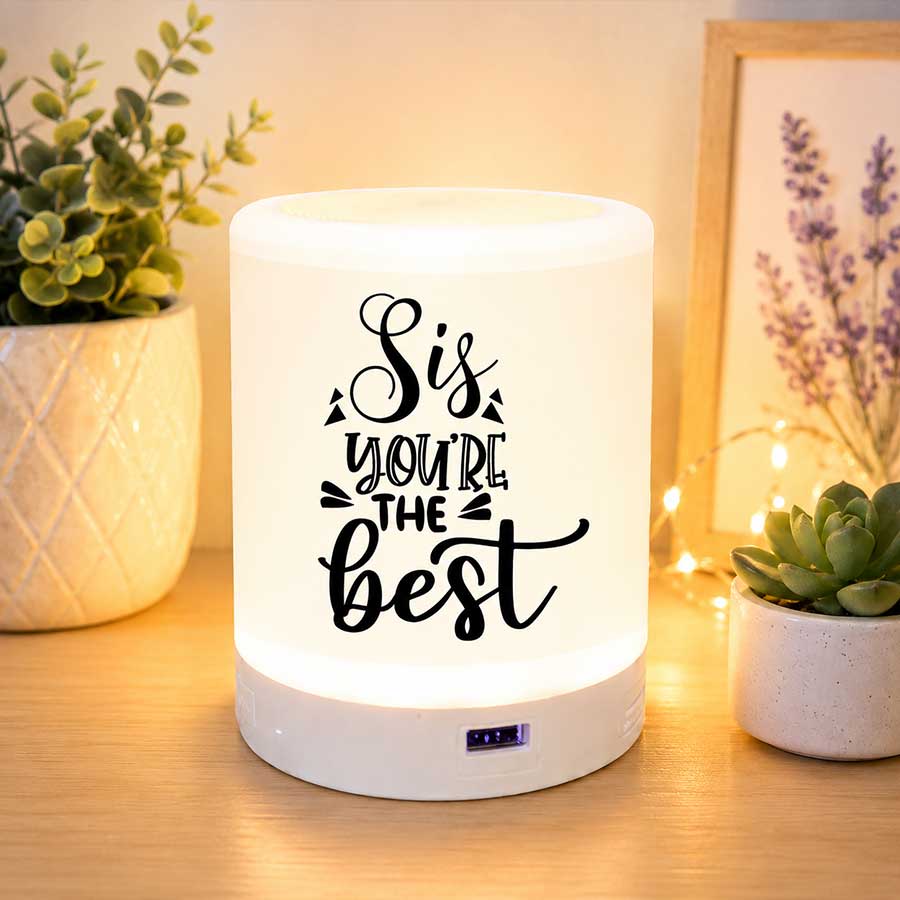 Personalized bluetooth speaker for sister