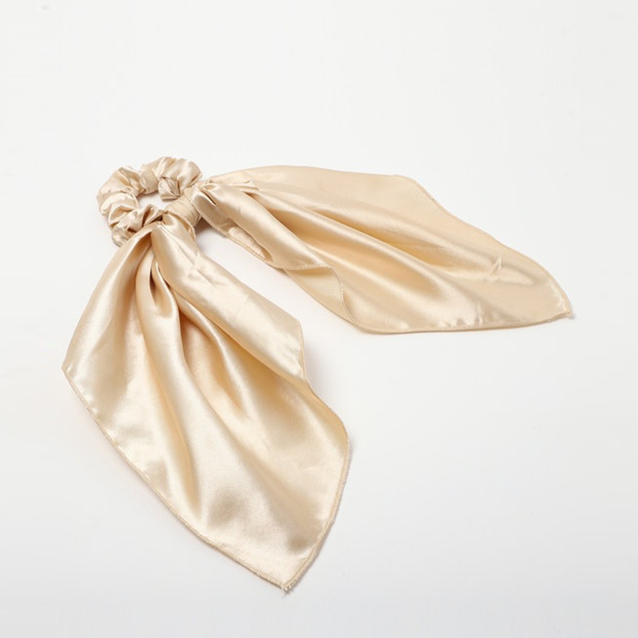 Silk Satin Bow Scrunchies