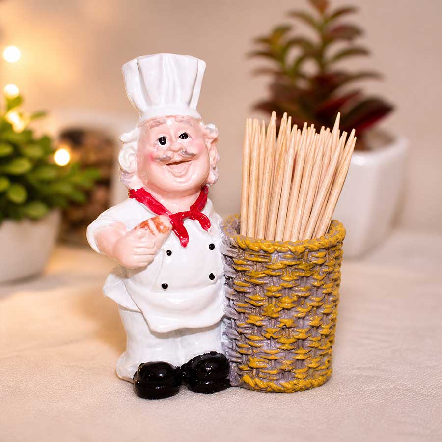 Chef Toothpick Holder