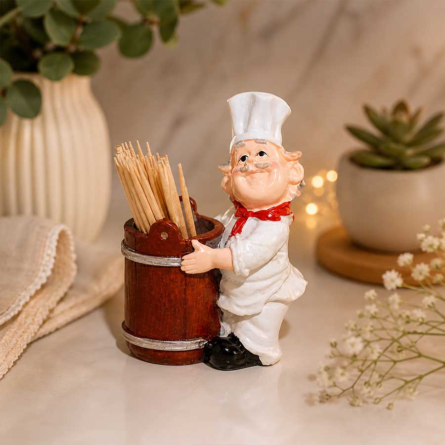 Chef Toothpick Holder