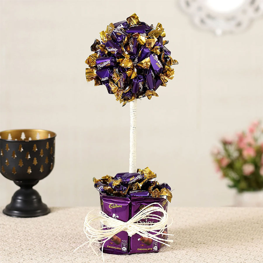 Choclairs & Dairy Milk Bouquet