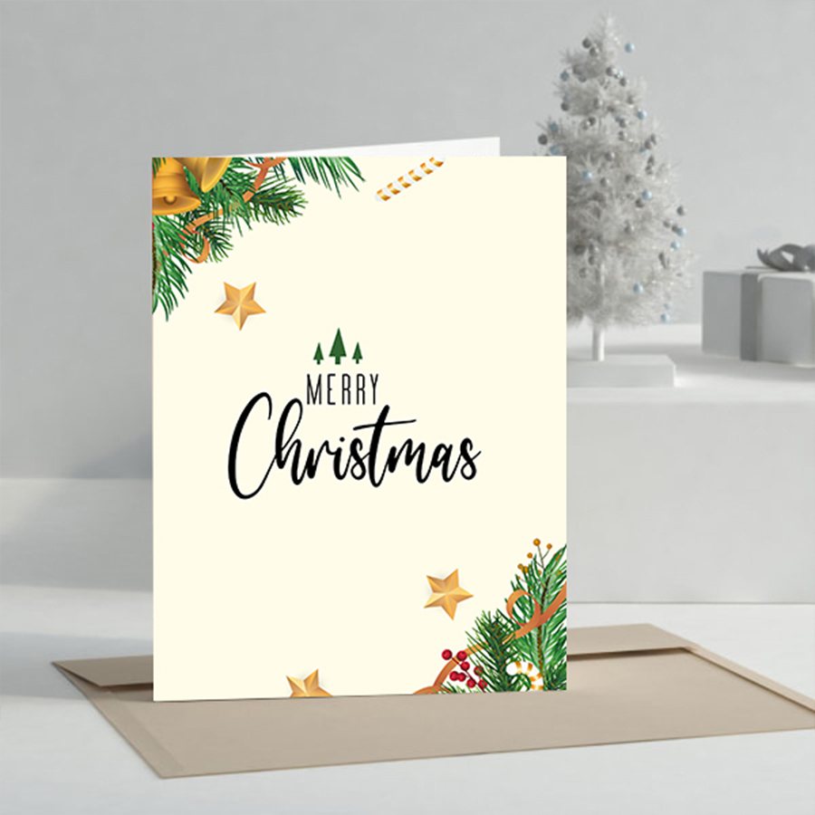 Personalized Christmas Greeting Card 