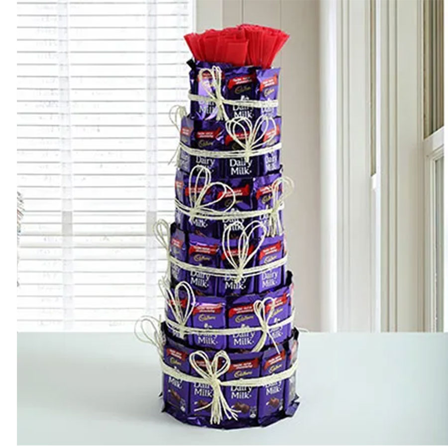 Dairy Milk Chocolate  Tower