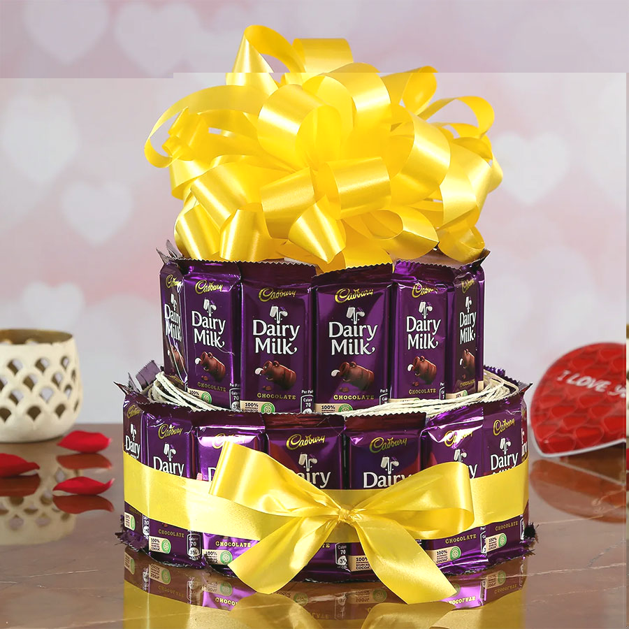Dairy Milk Chocolate arrangements : Gift/Send/Buy Gourmet Gifts ...