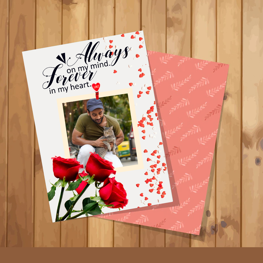 Personalised Love Greeting Card