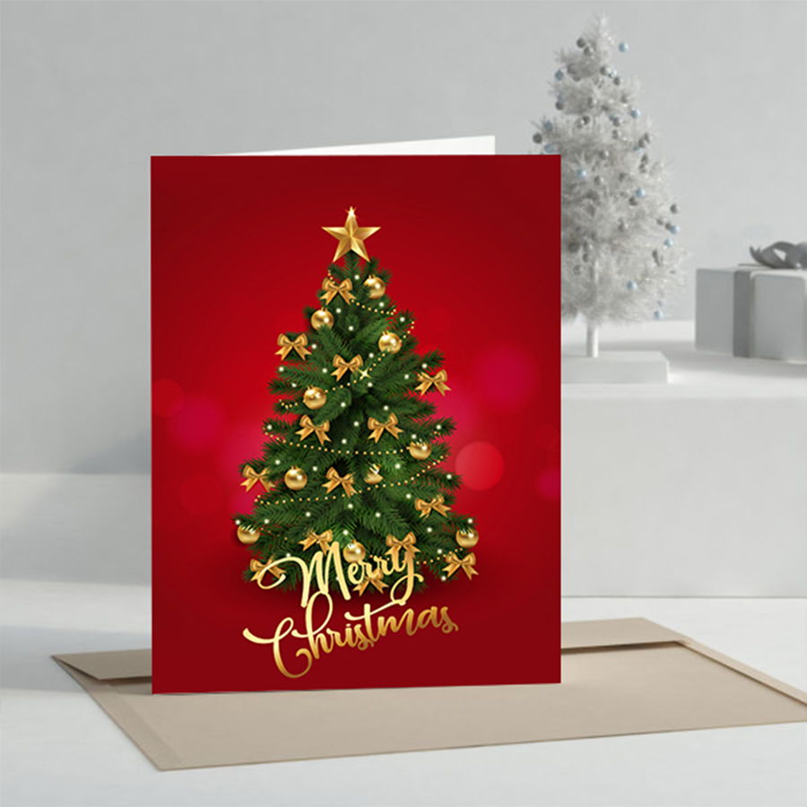 Personalized Christmas Greeting Card 
