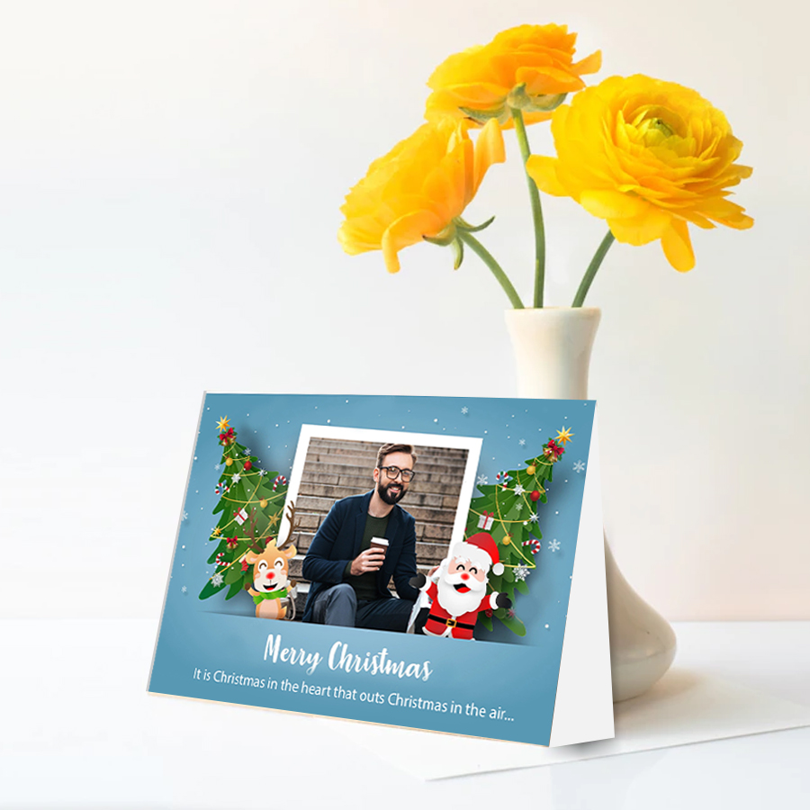 Personalized Christmas Greeting Card 