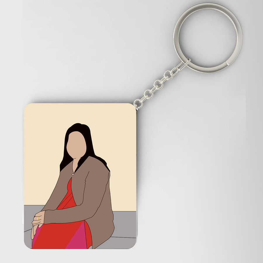 Make photo illustraion Keychain