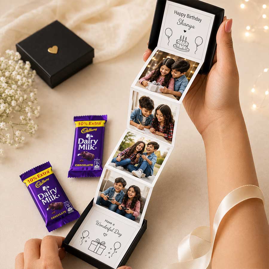 Personalized Leader Box with 2 Cadbury Chocolates