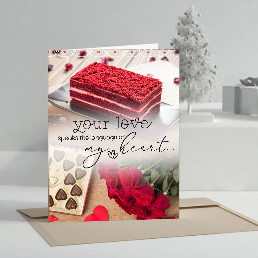 Say Love Greeting Card