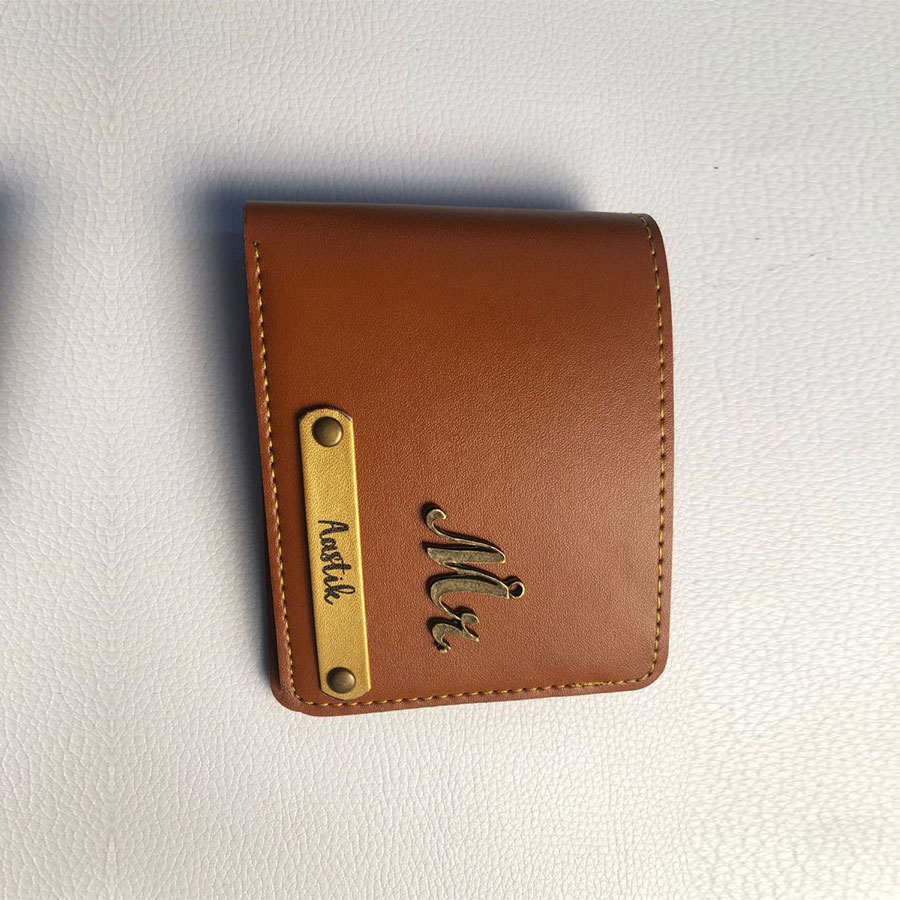 Personalized Leather Wallet