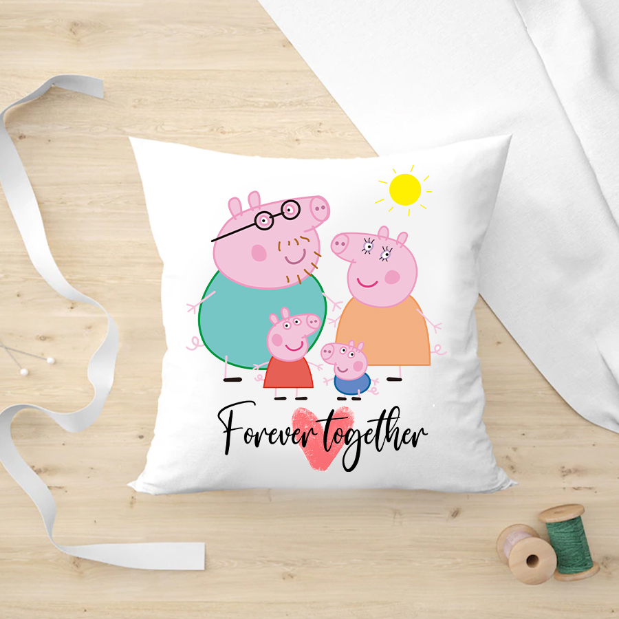 Pepa Pig Family Cushion