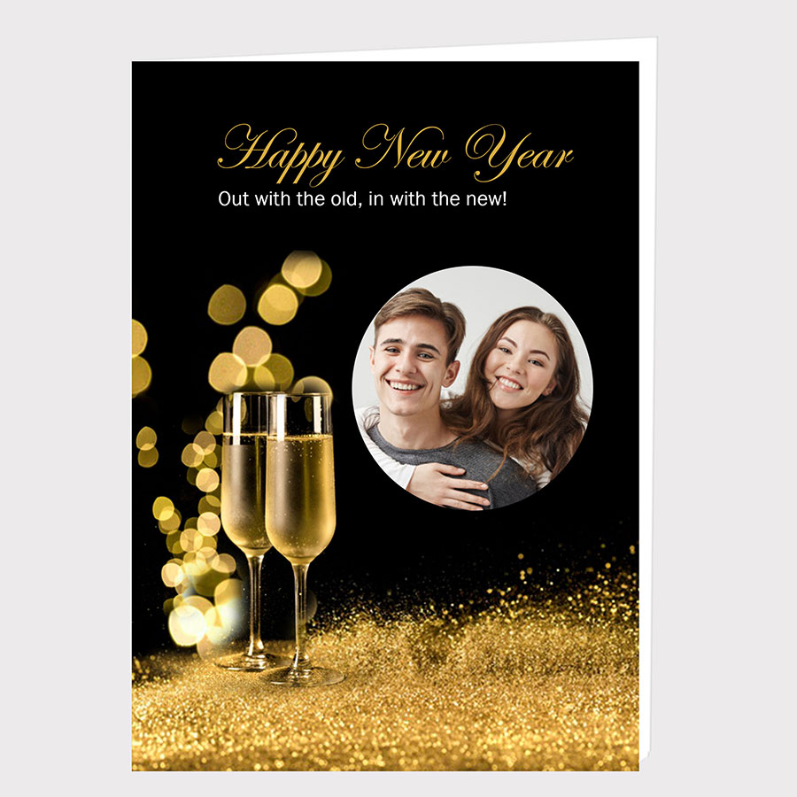 Personalized New Year Card