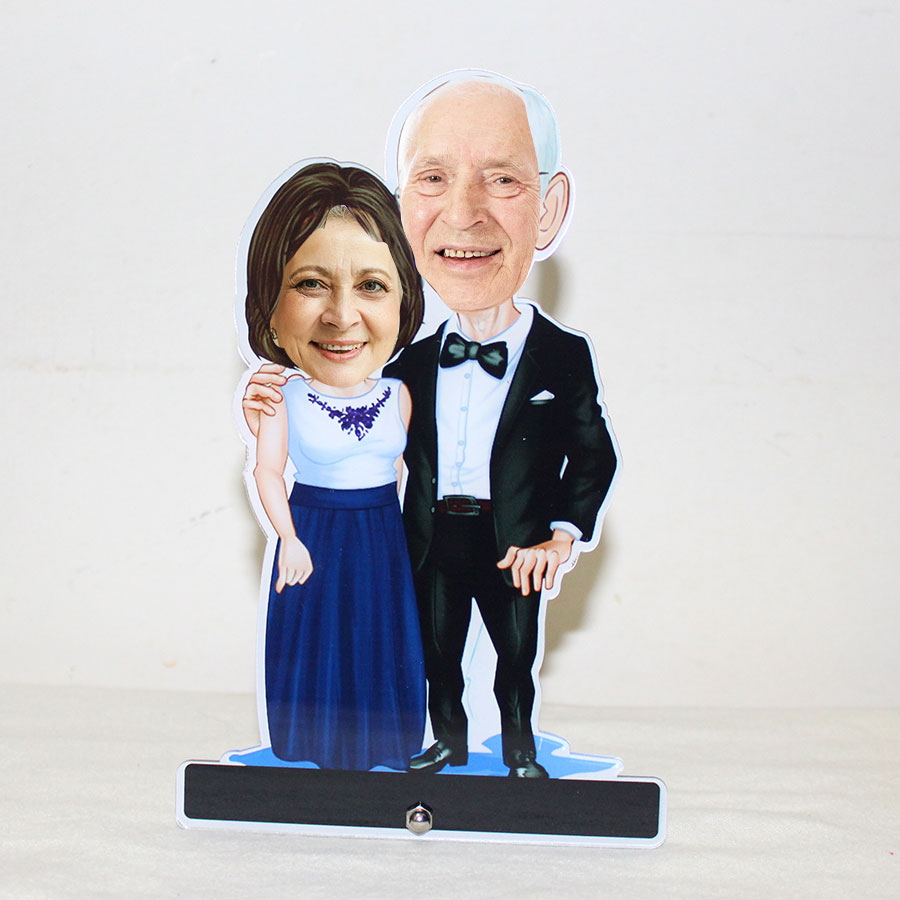  Personalized  Couple Caricature