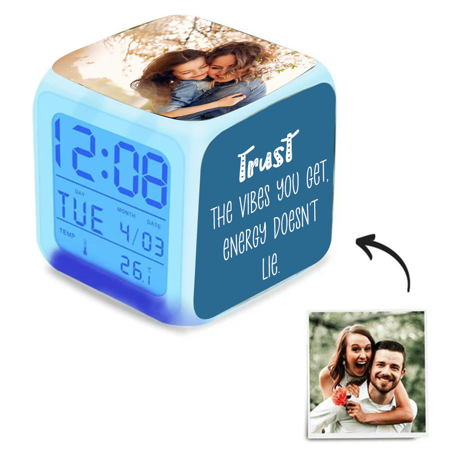 Personalized Alarm Clock ( LED )