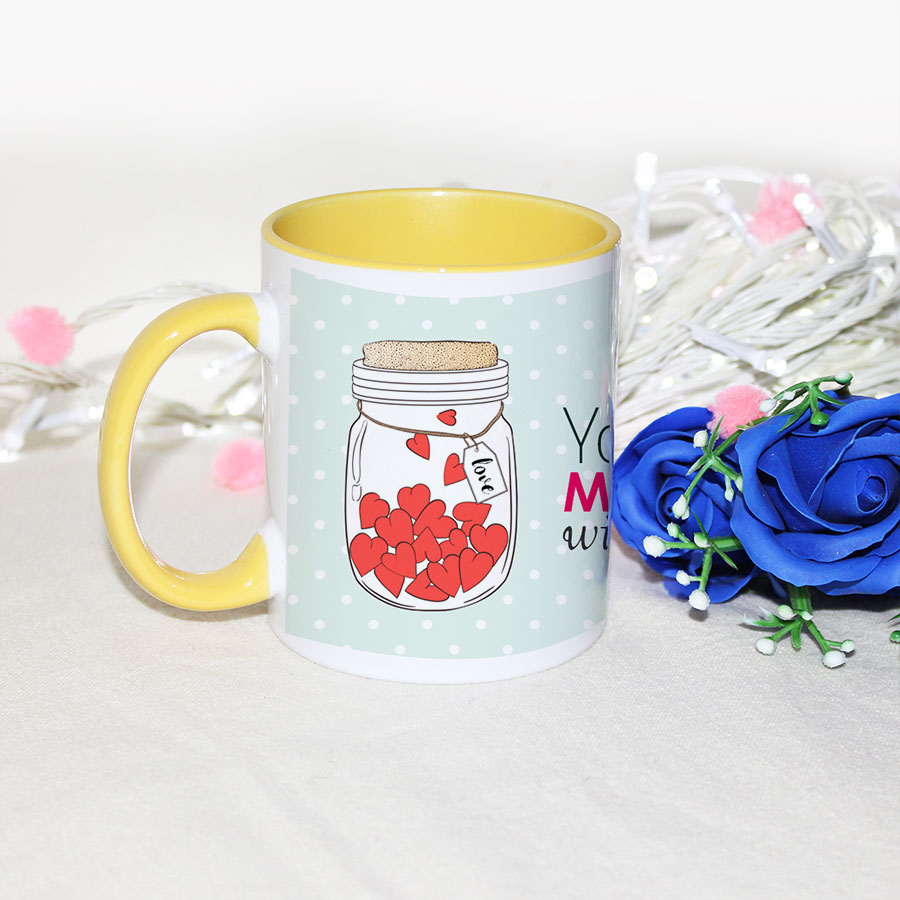 Jar Full of Love Personalized Love Mug
