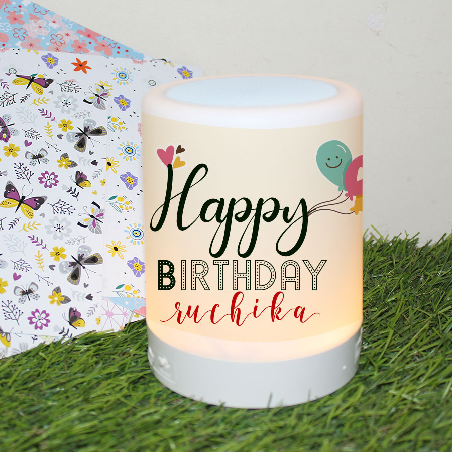 Personalized Birthday bluetooth speaker