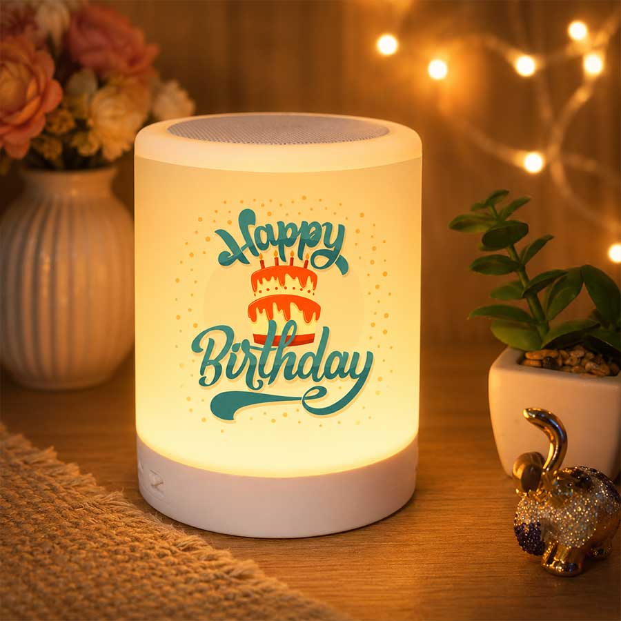 Birthday Photo Bluetooth Speaker