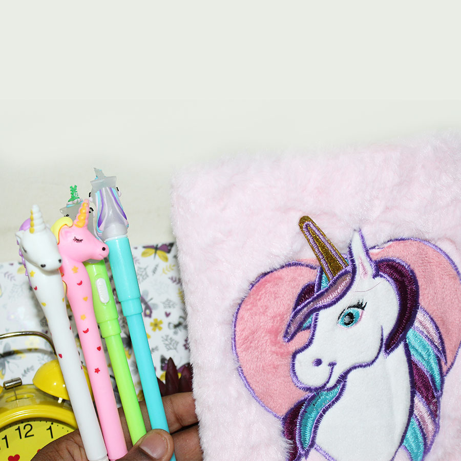 Unicorn led pens/Unicorn led light pen/pens for girls/pens pack/Pens for  students/light pen at Rs 15/piece in New Delhi