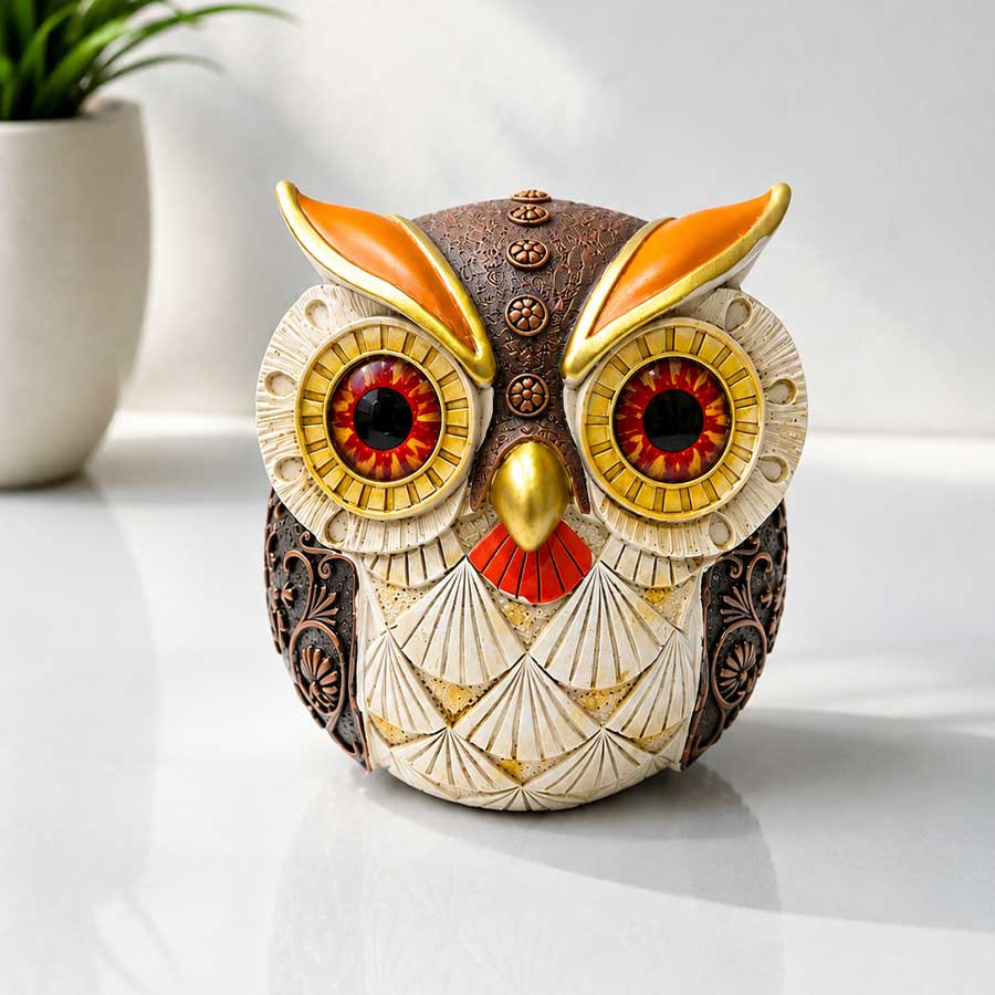 Decorative Owl Showpiece for Home Décor & Gifts