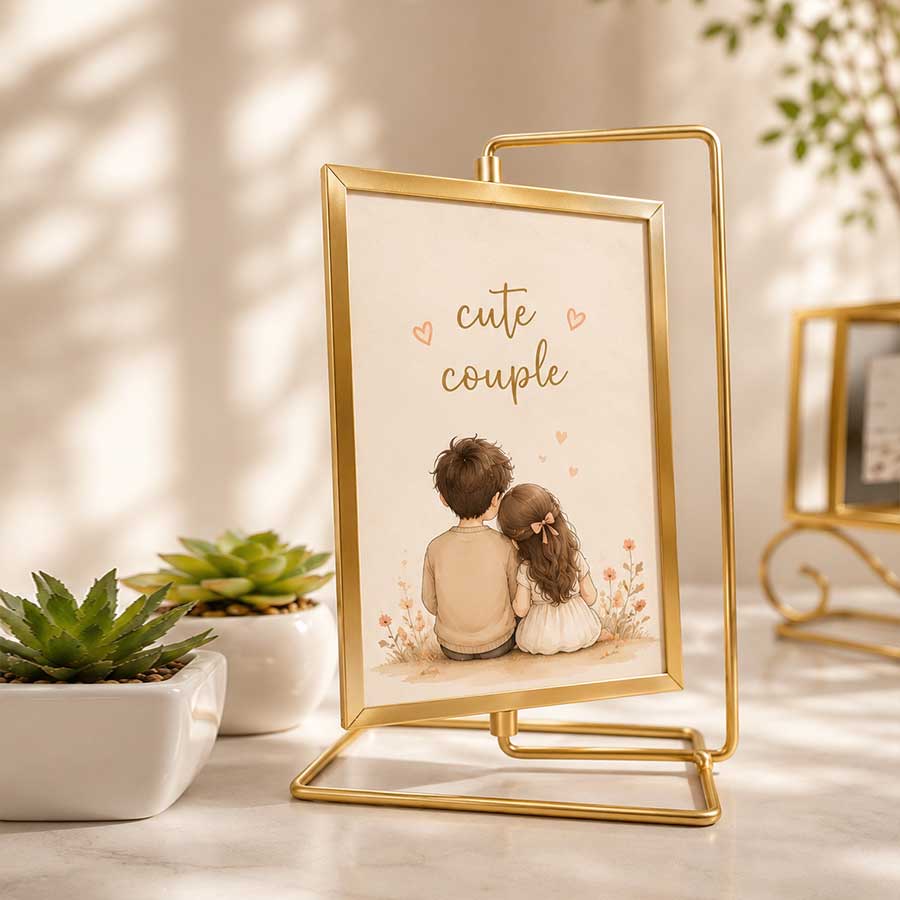 Personalized Hanging Photo Display
