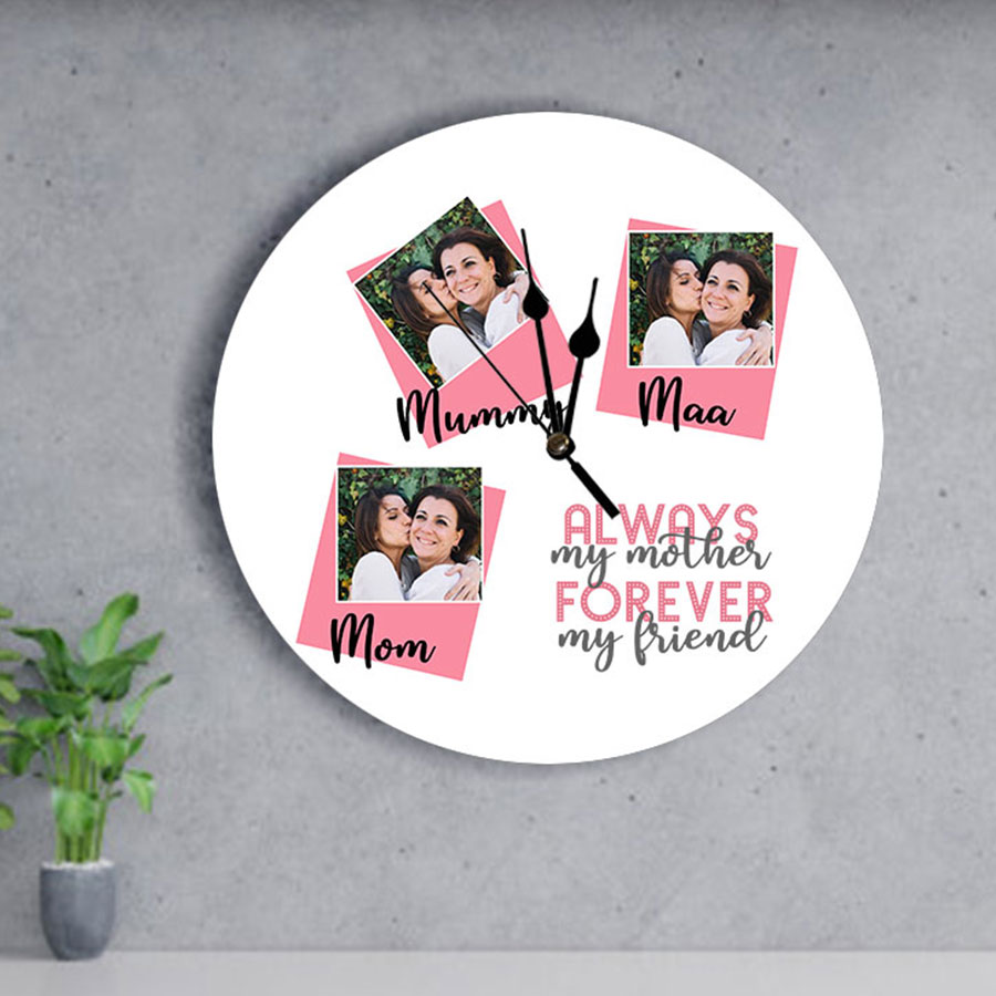 Personalized clock for MOM