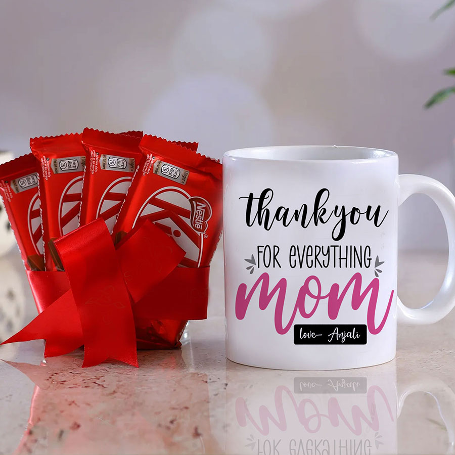 Thank you momPersonalized Mug